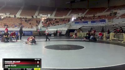 D2-126 lbs Quarterfinal - Parker Belnap, Williams Field vs David Elias, Kofa