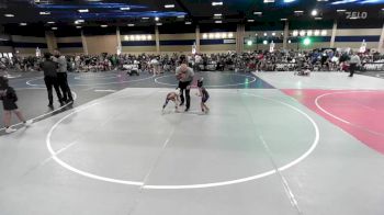 37 lbs Semifinal - Elijah Ojeda, Gladiator Wr Ac vs Emily Palomino, NM Beast