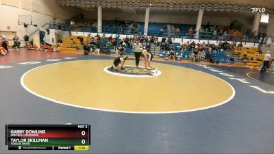 140A Round 1 - Taylor Skillman, Tongue River vs Gabby Dowling, Greybull/Riverside