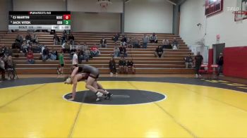 144 lbs Cons. Round 3 - CJ Martin, Mount Vernon vs Jack Vitek, Grinnell