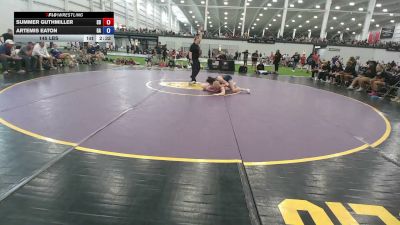 145 lbs Summer Guthmiller, South Dakota vs Artemis Eaton, Georgia