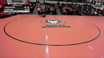 126 lbs Cons. Round 3 - Tyler Wuh, LIBERTYVILLE vs Mike Goolish, Hoffman Estates (CONANT)