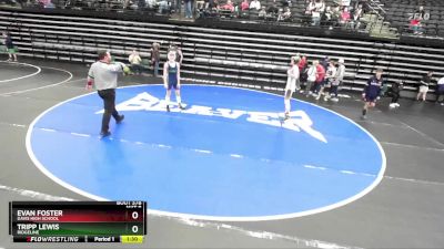 135 lbs Cons. Round 4 - Tripp Lewis, Ridgeline vs Evan Foster, Davis High School