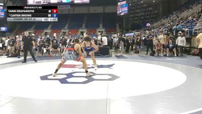 215 lbs Champ. Rd Of 32 - Yanni Drapaniotis, New York vs Carter Brown, Missouri