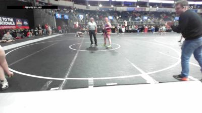 205.8-224.6 lbs 5th Place - Lea Brock, Lincoln High vs Kelbey Brewer, Darkhorse WC