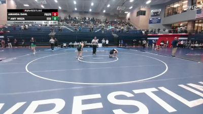 126 lbs Champ. Round 1 - Amy Meza, Richardson Berkner vs Amanda Dahl, Prosper