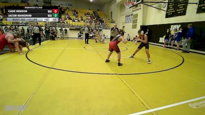 112 lbs Consi Of 16 #2 - Case Henson, Wagoner vs Jacob Mangrum, Wagoner
