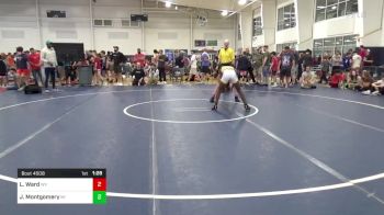 108-S lbs Consi Of 8 #1 - Lucas Ward, WV vs Jaylen Montgomery, MI