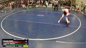 100 lbs Round 5 - Cozette Jordan, Ravage vs Ryleigh Ferry, Snake River Youth Wrestling Cl