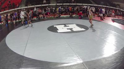 92 lbs Champ. Round 2 - Cade Mueller, Idaho vs Titan Jarman, Utah