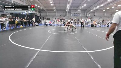 138 lbs Semifinal - Nate Rioux, Team Shutt Rioux - HSB vs Alexander Denkins, Prestige Worldwide - HSB