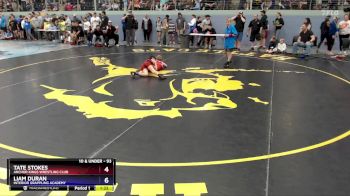 93 lbs Champ. Round 1 - Tate Stokes, Anchor Kings Wrestling Club vs Liam Duran, Interior Grappling Academy