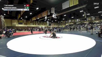 138 lbs Champ. Round 1 - Christian Garcia, La Serna vs Tak Hatano, Folsom