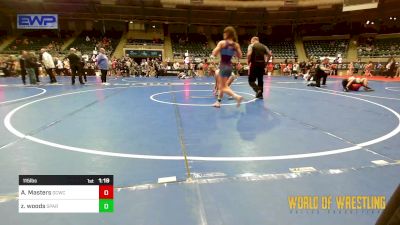 115 lbs Final - Ashlyn Masters, Dark Cloud Wrestling Club vs Zaylyn Woods, Spartan Mat Club