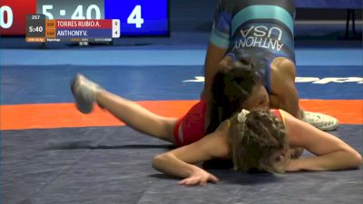 50 kg Consolation - Victoria Anthony, USA vs Ana Maria Torres Rubio, ESP