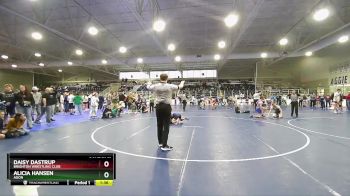 105 lbs Cons. Round 2 - Daisy Dastrup, Brighton Wrestling Club vs Alicia Hansen, Agon