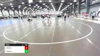132 lbs Round Of 32 - Caden Bellis, NY vs Tyler Goldin, GA