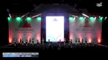 South Force Cheer - Mini Embers [2026 L1 Mini - Novice - Restrictions Day 1] 2026 The West Regional Summit