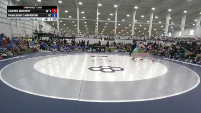 100 lbs Carter Burkett, Virginia vs Paisleigh Carpenter, Oklahoma