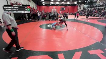 157 lbs Champ. Round 2 - Andrew Lehman, Chicago (ST. RITA) vs Nathan Kozlowski, Crystal Lake (CENTRAL)