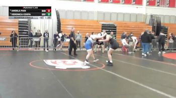 235 lbs Quarterfinal - Angela Pais, North Andover vs Veronica Costa, Braintree