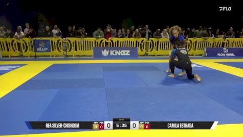 Camila Estrada vs Rea Silver-Chisholm 2025 Pan IBJJF Jiu-Jitsu No-Gi Championship