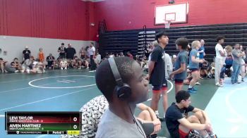 90 lbs Round 4 (6 Team) - Aiven Martinez, High Plains Marauders vs Levi Taylor, Pirate Wrestling Club