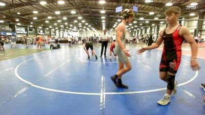 154 lbs Rr Rnd 2 - Wyatt Frantz, Ohio United - MS vs Nicolas Rodriguez, Mat Warriors Yellow MS - MS