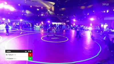 146 lbs Semifinal - Miles Tatum, The Club vs Iziah Folsom, Willits Grapplin Pack