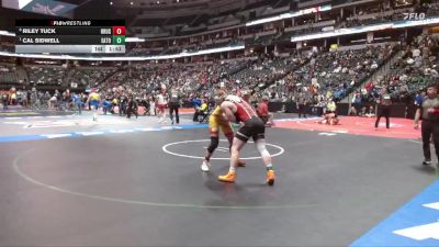 190-3A Quarterfinal - Cal Sidwell, Eaton vs Riley Tuck, Brush