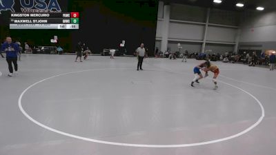 75 lbs Champ. Rd Of 32 - Maxwell St.John, Greater Heights Wrestling Club vs Kingston Mercurio, Peterson Grapplers Wrestling Club