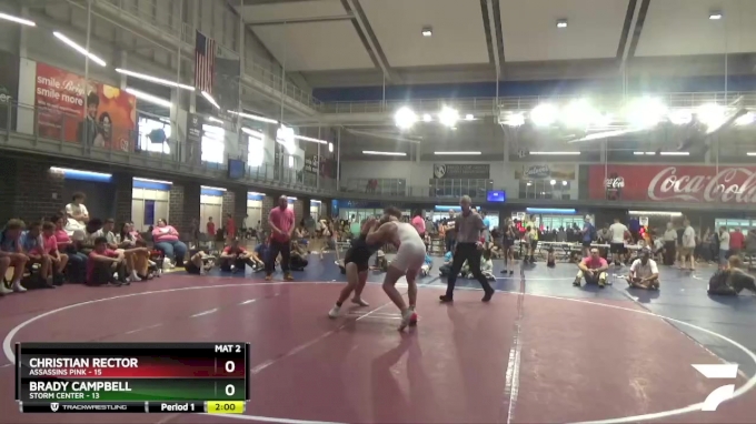 152 Lbs Placement Matches (16 Team) - Christian Rector, Assassins Pink ...