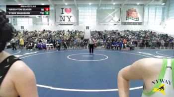 Quarterfinal - Tysen Washburn, Penn Yan Wrestling Club vs Krieghton Seager, Club Not Listed