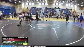 170 lbs Cons. Round 5 - Nolan McKelvy, West Nassau vs Timothy Peoples, Eagles Wrestling Club