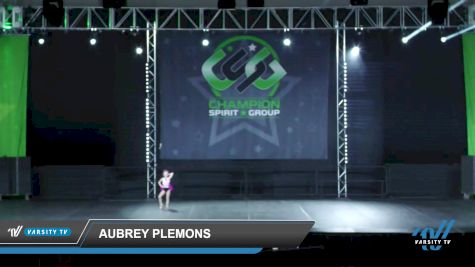 Aubrey Plemons [2022 Tiny - Solo - Jazz Day 1] 2022 CSG Schaumburg Dance Grand Nationals