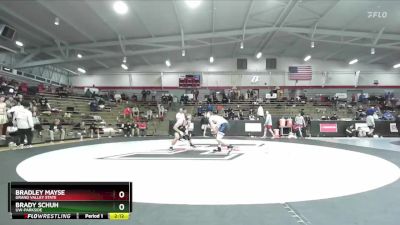184 lbs Champ. Round 3 - Brady Schuh, UW-Parkside vs Bradley Mayse, Grand Valley State