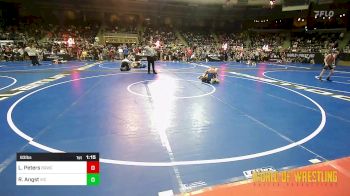 83 lbs Round Of 32 - Lucas Peters, Big Game WC vs Rowdy Angst, Victory