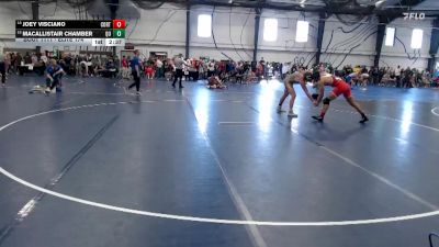 Elite 174 lbs Cons. Round 2 - Joey Visciano, Cortland State vs MacAllistair Chamber, Quincy