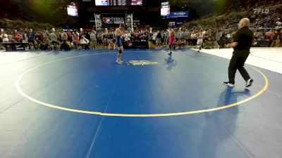 150 lbs Rnd Of 64 - Lane Button, MI vs Daniel Heiser, WI