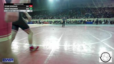 160 lbs Round Of 64 - Kade Delozier, Lincoln Christian vs Justin Hebert II, Poteau