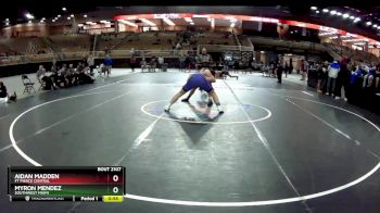 190 lbs Cons. Round 6 - Aidan Madden, Ft Pierce Central vs Myron Mendez, Southwest Miami