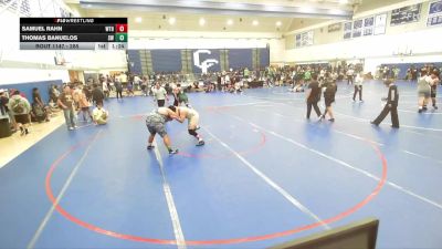 285 lbs Champ. Round 1 - Samuel Rahn, West Torrance Highschool vs Thomas Banuelos, Sonora Wrestling