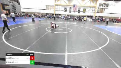 141D lbs Rr Rnd 1 - Aidan O'Shea, Franklin&Marshall vs Cole French, Buffalo