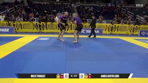 James Austin Long vs Miles Thibault 2025 Pan IBJJF Jiu-Jitsu No-Gi Championship