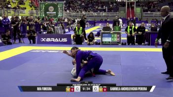 Gabriela Andrelevicius Pereira vs Mia Funegra 2026 Brasileiro Jiu-Jitsu IBJJF