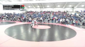 138 lbs Champ. Round 1 - Landon Hasty, Layton vs Matthew Geddes, Cedar Valley