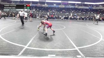 70 lbs 3rd Place - Tanner Thacker, Van Buren Matdawgs vs Rockford King, East Kansas Eagles