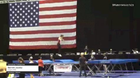 Barrett Jacoby - Individual Trampoline, Legacy Elite - 2021 USA Gymnastics Championships