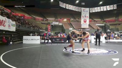 Cons. Round 2 - Camila Huerta, Animal House Wrestling vs Savannah Talmadge, Community Youth Center - Concord Campus Wrestling