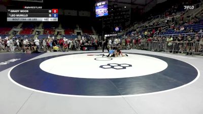 88 lbs Champ. Rd Of 16 - Grady Moos, OH vs Leo Murillo, PA